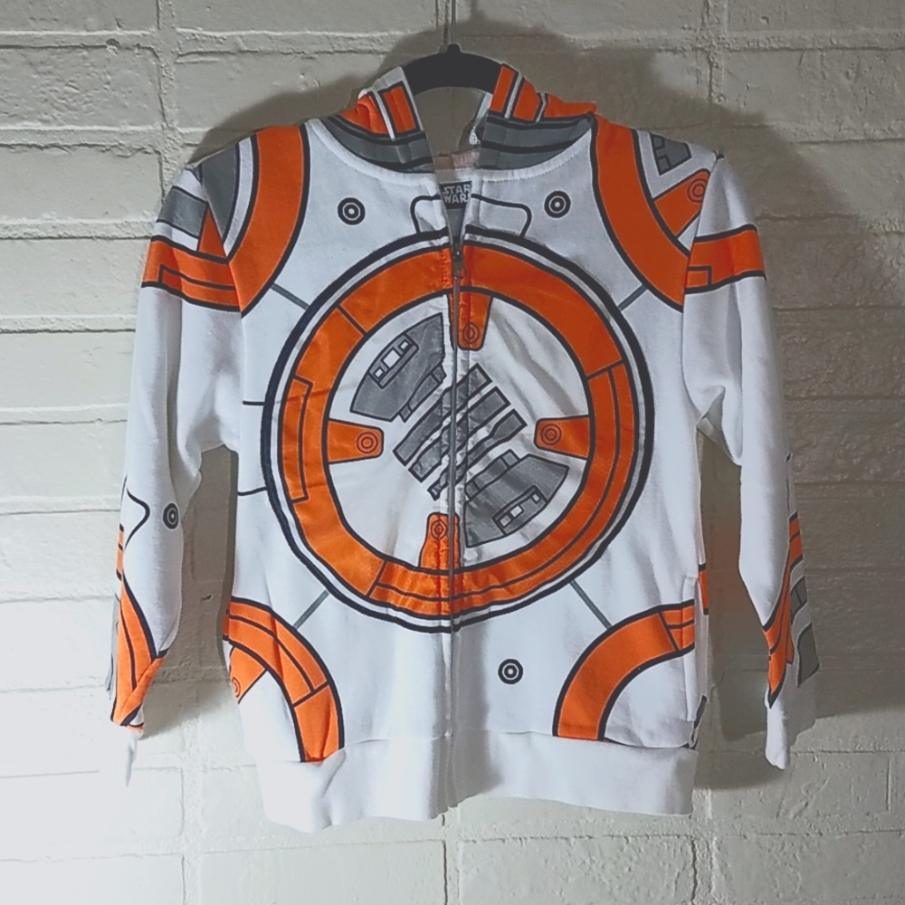 Star Wars BB-8 zip up hoodie.